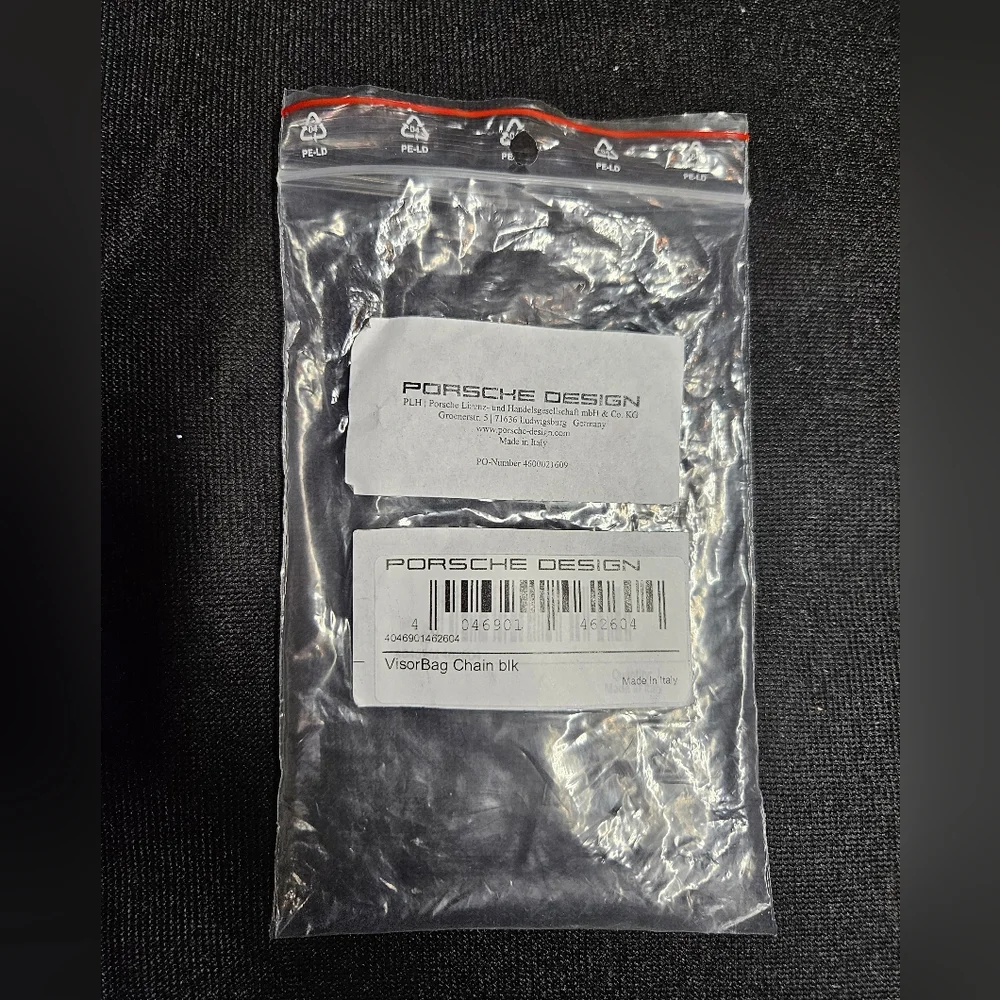 Porsche Design Visor Bag Chain Black - Picture 4 of 4